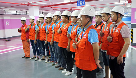 湖北車安工程部團(tuán)隊(duì)合照